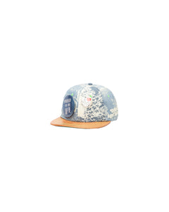 TERESA RECONSTRUCTED DENIM HAT