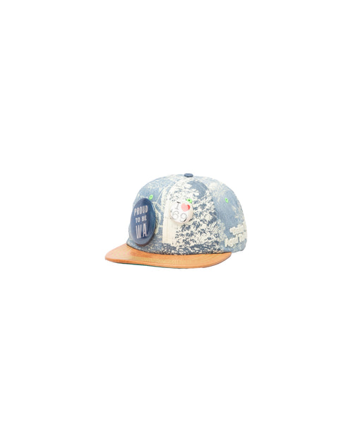 TERESA RECONSTRUCTED DENIM HAT