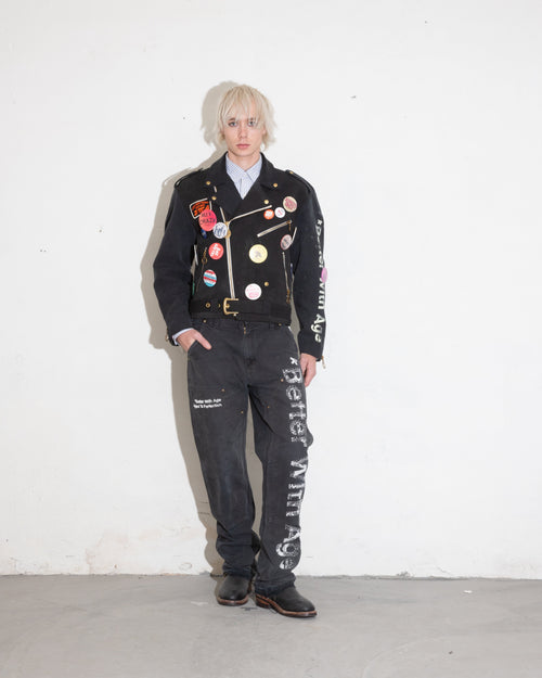 TUXEDO RECONSTRUCTED MOTORCYCLE JACKET