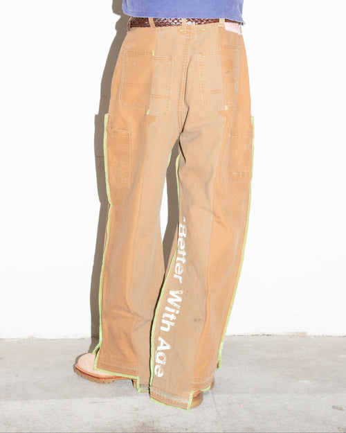 LEMON SINGLE-KNEE TROUSER