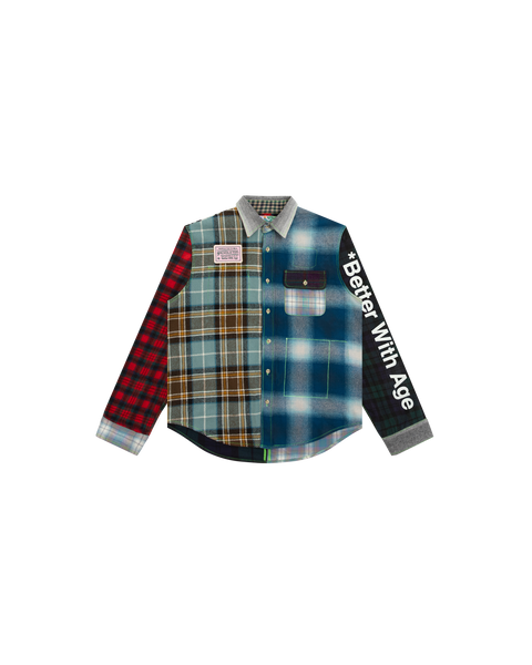 WHITNEY REVERSIBLE FLANNEL OVERSHIRT