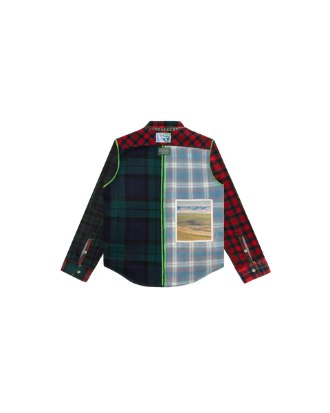 WHITNEY REVERSIBLE FLANNEL OVERSHIRT