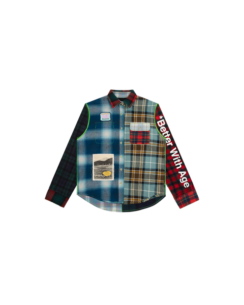 WHITNEY REVERSIBLE FLANNEL OVERSHIRT