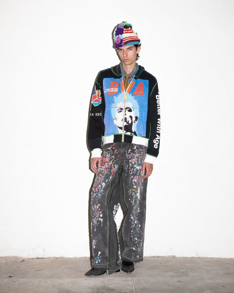 HALIFAX RECONSTRUCTED FULL ZIP HOODIE