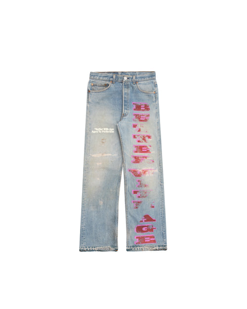 MONIKER DENIM TROUSER