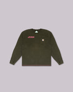 DG CARHARTT POCKET TEE - OLIVE XL