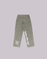 HAPPY FINGER CARHARTT TROUSERS - OLIVE