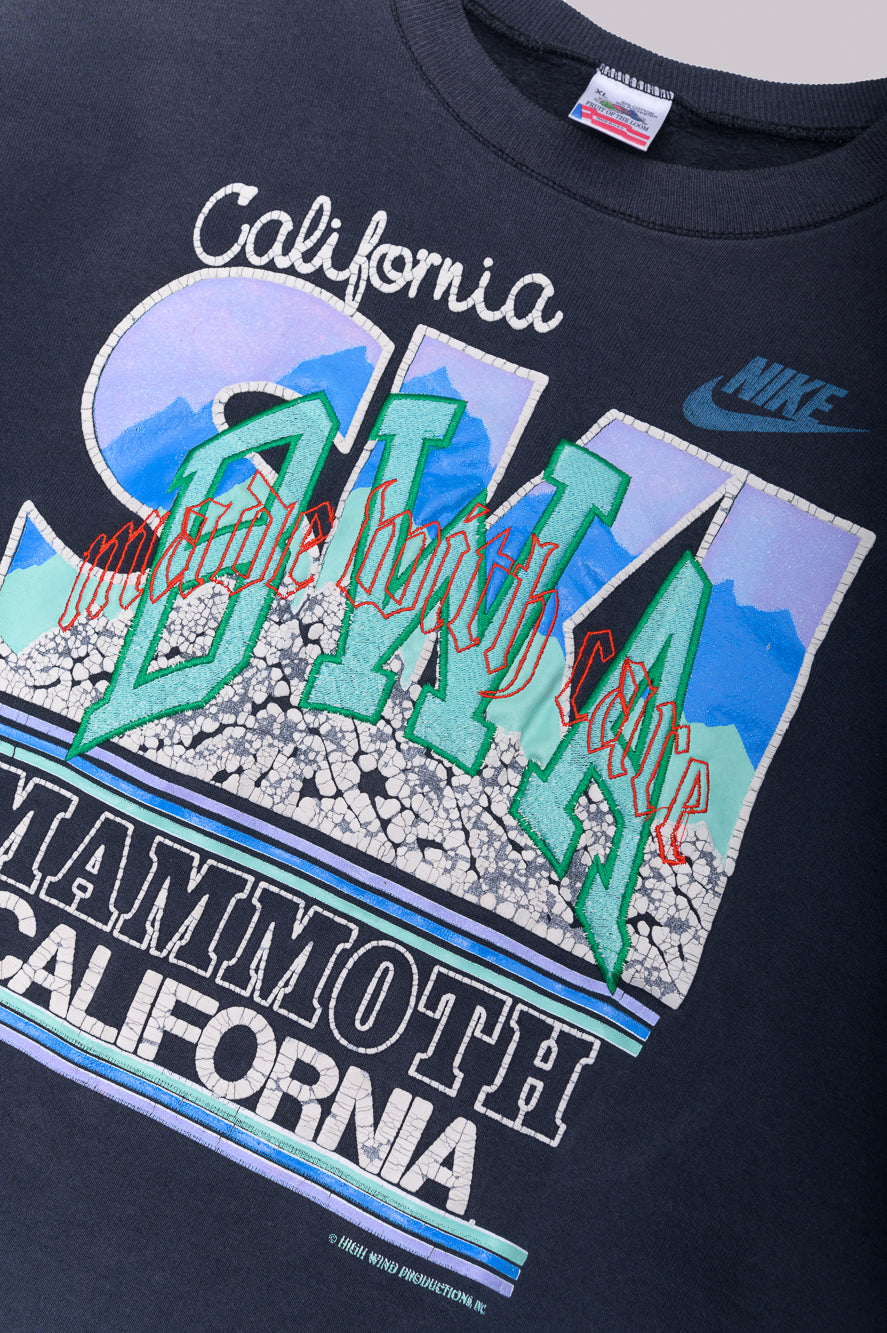 1990's Nike "Ski Mammoth California" Crewneck